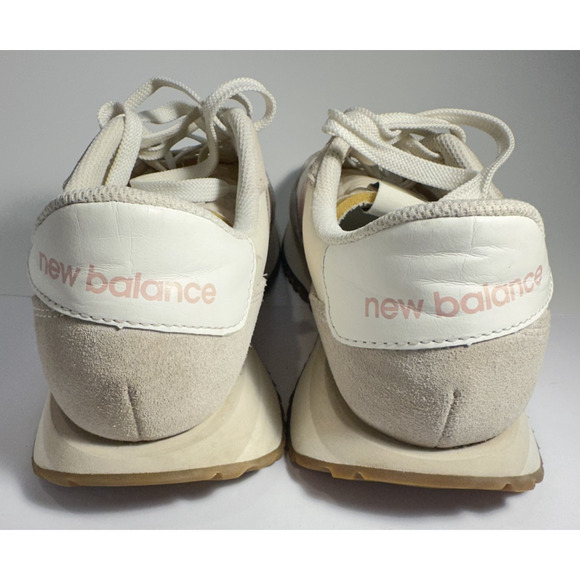 New Balance 237 WS237GA Women’s Size 10 Cream Off-White Pink Gum Sole Retro - Picture 7 of 10
